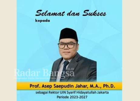 Prof Asep Terpilih Menjadi Rektor Universitas Islam Negeri Syarif ...