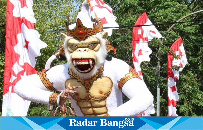 Pawai Ogoh-Ogoh Balun Lamongan (Dok pemkab for RadarBangsa)