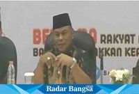 Komisi II DPR RI Rahmat Muhajirin SH  (Dok foto Rino)