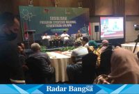 Pemaparan PTSl oleh ATR /BPN dan DPR RI ,Rabu (29/3) Di Aston (Foto : Rino Tutuko )