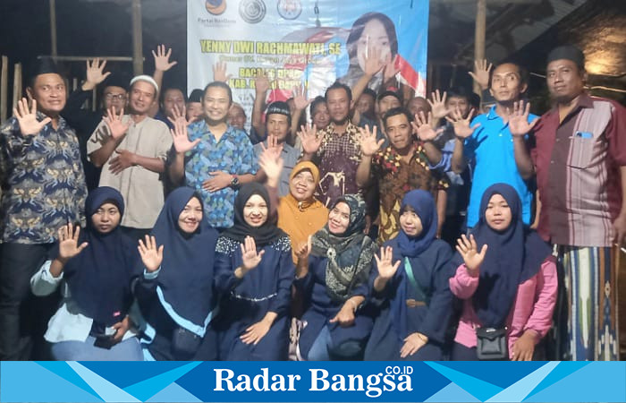 Kegiatan buka bersama DPC & DPRt NasDem Kecamatan Ringinrejo (foto: Rurin)