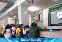 RSUD dr. Soegiri tetap ramai pasien dari jam operasional jam 7 pagi hingga 12 siang (Dok pemkab for RadarBangsa.co.id)