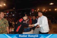 Kapolresta silaturohim dengan para elema buru ,Rabu (19/4) di Polresta ( Foto : Rino Tutuko)