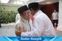 Prabowo dan Cak Imim di Kartanegara dalam Rangka Lebaran  (Dok foto PKB)