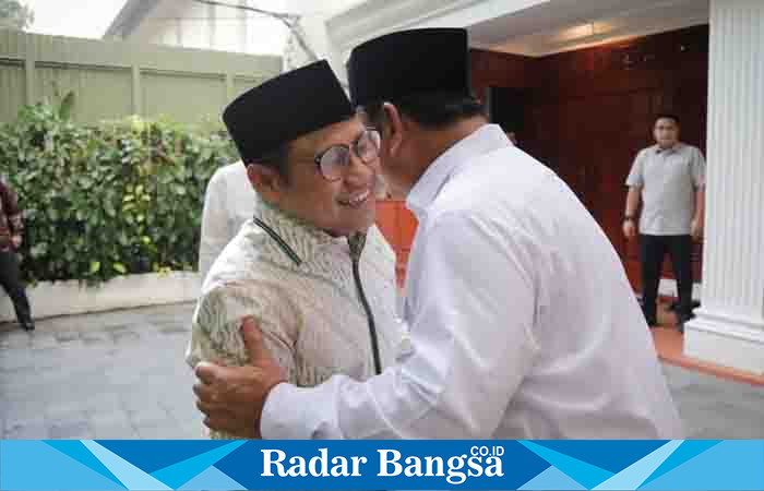 Prabowo dan Cak Imim di Kartanegara dalam Rangka Lebaran  (Dok foto PKB)