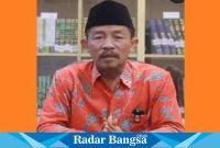 Ketua PC NU kab Sidoarjo Kyai M Zainal Abidin ,Hasil Survai kepercayaab Masyarakat terhadap Polri Meningkat ,Setelah Giat acara 1 Abad NU  (Foto : Radarbangsa )
