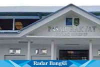 Pasar Ganding beralamat di Larangan, Ketawang Larangan, Kec. Ganding, Kabupaten Sumenep, (Dok foto Surah)