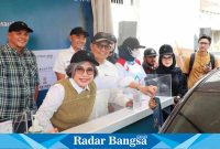  Penutupan pelayanan penukaran uang drive thru KPw BI Prov Jawa Timur (Dok foto Istimewa)