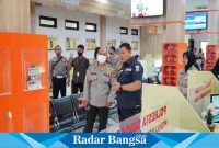 Sigap pelayan MMPP Polresta Sidoajo,Rabu (17/5) di Polresta (Foto : Rino Tutuko )