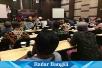 KPU) RI menggelar sosialisasi dan pendidikan pemilih Pemilu Serentak 2024 yang diselenggarakan di Fave Hotel Sidoarjo, Kamis (18/5/2023).