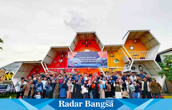 Halal Bihalal Orgasnisasi Universitas Semarang (Dok foto Agus)