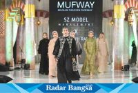  Muslim Fashion Runaway (Mufway) yang digelar SZ Model Management (Dok foto IST)