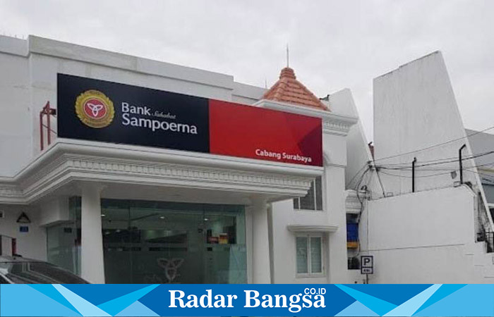  Bank Sahabat Sampoerna Cabang Surabaya digugat Olivia Christine Nayoan membayar kerugian materiil Rp 6,1 miliar dan immaterril Rp 5 miliar (Foto : Ist)