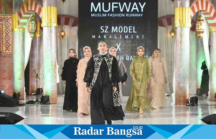  Muslim Fashion Runaway (Mufway) yang digelar SZ Model Management (Dok foto IST)