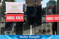 Poliklinik rawat jalan RSUD dr. R. Soedarsono pada hari Rabu, 28 Juni 2023 tertulis tutup, meski calon pasien bisa melakukan pendaftaran secara online (Foto : Dok pribadi Drs. M. Said Sutomo)