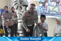 Polisi sahabat anak ,Selasa (6/6) di polresta (Foto : Rino Tutuko )