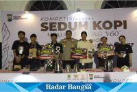 Event kompetisi seduh kopi digelar Polres Bondowoso dalam rangka Dirgahayu Bhayangkara ke 77 dinilai mampu membangkitkan kembali Brand Bondowoso Republik Kopi (RBK).