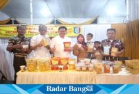 Produk UMKM Kecamatan Pagelaran Utara, saat berada di Stan Pringsewu EXpo2023 Rabu malam 21/06/2023. (dok.DRM/RB)