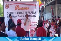  Peresmian Sekretariat Bersama Relawan Ganjar Pranowo Jawa Timur