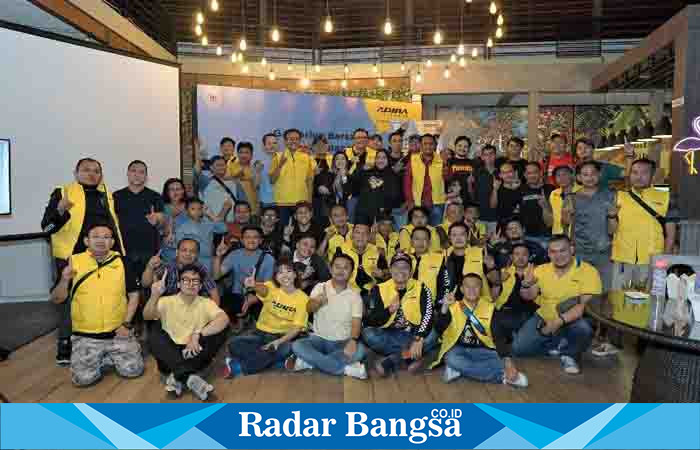 Acara Gathering Bersama Ekosistem (Pelanggan Setia, Mitra Bisnis, dan Sahabat Media setempat) di Artap Cafe pada hari Minggu, 25 Juni 2023