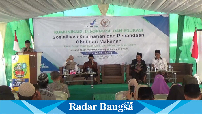 Kunjungan Anggota DPR RI H.Sy. Anas Thahir dan Wakil Ketua DPRD Bondowoso H. Buhori Mun'im.