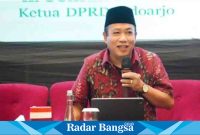 H Usman Ketua DPRD Kabupaten Sidoarjo (Dok foto for Rino)