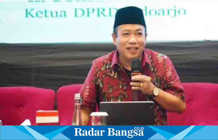 H Usman Ketua DPRD Kabupaten Sidoarjo (Dok foto for Rino)