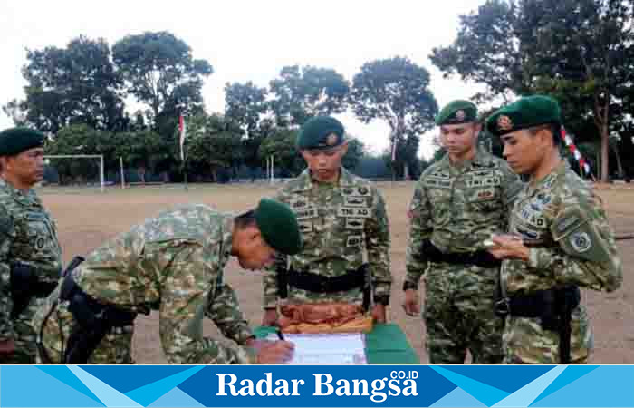 Letkol inf Rinto Wijaya melantik Punggawa Yonif Raider 514 Sabaddha Yudha Kostrad berlangsung di Lapangan Endriartono Sutarto, Yonif Raider 514/SY/9/2 Kostrad, 
