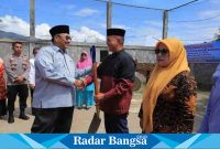 Bupati Benny Utama Canangkan BBGRM Tahun 2023 Pemerintah Kabupaten Pasaman bertempat di Lapangan Olahraga Nagari Aia Manggih Kecamatan Lubuk Sikaping (Dok foto Anafiah)