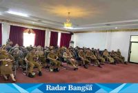 Saat sejumlah OPD Pemkab Tanggamus Ikuti Sosialisasi Penerapan Sistem Pemerintah Berbasis Elektronik (SPBE), (dok.HMS/Anton/Radar Bangsa)