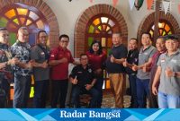 Kepala Perwakilan dan anggota Mediq Jateng - DIY saat gelar Rakor di Kartel Cafe, Jl Hawa IV/2 Semarang, pada Senin (1/8/2023), (Dok foto RadarBangsa Jaten-DIy)