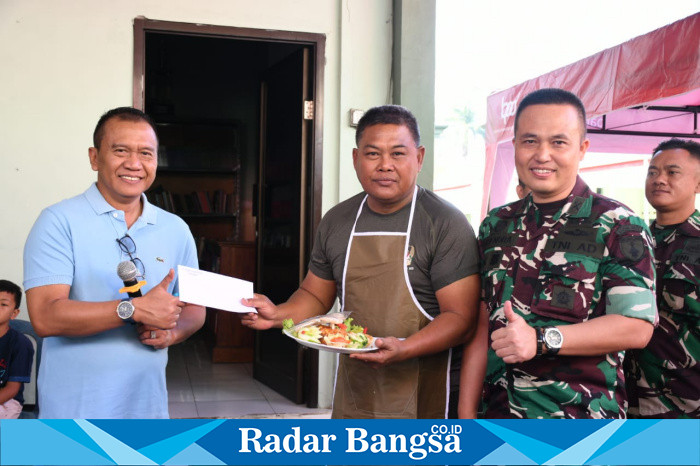 Komando Distrik Militer (Kodim) 0822 Bondowoso menggelar lomba masak nasi goreng antar Koramil jajaran bertempat di Makodim setempat Jl. Letnan Sutarman No. 06 Bondowoso.