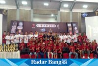 Kontes digelar di GOR Pelita Bondowoso Jawa-timur, di ikuti peserta dari berbagai Daerah se Indonesia, sabtu (26/08/2023).
