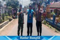 Danramil 0822/04 Tenggarang Kapten Inf Muhammad Nurdin bersama jajaran Muspika Tenggarang hadiri Pawai Budaya