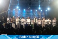 Sholawat Burdah bersama Bupati Bondowoso KH Salwa Arifin, Camat Wonosari Sonhaji mengucapkan salam hormat kepada Bupati Bondowoso beserta jajaran OPD