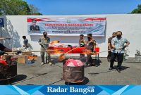 Kejaksaan Negeri Bondowoso gelar kegiatan pemusnahan barang bukti berdasarkan putusan pengadilan yang telah mempunyai kekuatan hukum tetap,