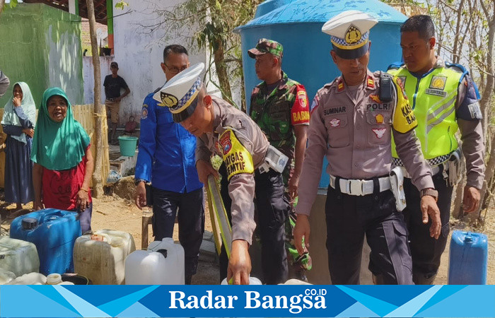 Satlantas Polres Bondowoso kembali menggelar kegiatan yang bersifat sosial kemanusiaan.