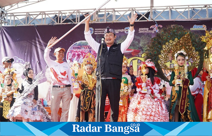 Pak Yes saat  memghadiri Festival Pindang Megilan (Dok Istimewa )