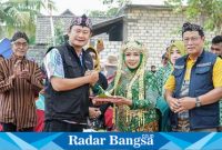 Bupati Lamongan Yuhronur Efendi, saat membuka dan turut serta mengikuti Festival Keleman 2 di Perkemahan Bumi Moronyamplung, Sabtu (16/9/2023), (Dok foto Istimewa)