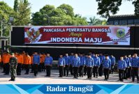 Komandan Kodim (Dandim) 0822 Bondowoso Letkol Arm Suhendra Chipta, M.Tr.Hanla., menghadiri upacara peringatan Hari Kesaktian Pancasila