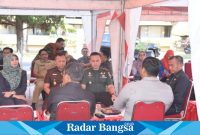 Dandim 0822 Bondowoso menghadiri Coffee Morning bersama Forkopimda dan segenap pimpinan OPD Pemkab. Bondowoso