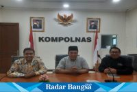 Ketua Umum Serikat Media Siber Indonesia (SMSI), Firdaus, didampingi Waketum, Hendra J Kede, mengoordinasikan rencana pelaksanaan Rapat Pimpinan Nasional (Rapimnas) SMSI dengan Wakil Ketua Dewan Pertimbangan PP SMSI, Mohammad Dawam (Gus Dawam), di Jakarta Selatan, Rabu (4/9/2023).