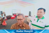 Pemerintah Kabupaten (Pemkab) Bondowoso mengadakan Gerakan Pangan Murah (GPM), di Alun - alun Ki Ronggo, Senin (16/10/2023).