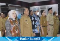 PJ Bupati Bondowoso, Bambang Soekwanto,menghadiri Pengarahan Persiapan Pemeriksaan Laporan Keuangan Pemerintah Daerah (LKPD)