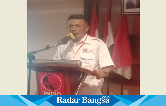 Setiyo  Ketua DPC PROJO Lamomgan (Dok foto pribadi for RadarBangsa.co.id)