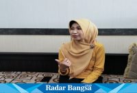 Pejabat (PJ) Sekretaris Daerah (Sekda) Bondowoso, Haeriah Yuliati saat dikonfirmasi