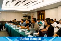  Pelindo Regional 3 menggelar sosialisasi kepada stakeholder dan masyarakat terkait pembangunan infrastruktur dasar jalan penghubung di area pengembangan 1 BMTH