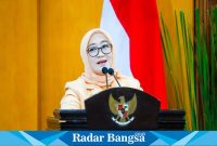 Ketua Dharma Wanita Persatuan (DWP) Provinsi Jatim Isye Adhy Karyono