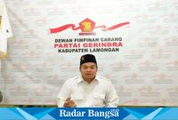 Wakil Ketua DPC Gerindra Lamongan Gus Anshori (Dok foto Pribadi)