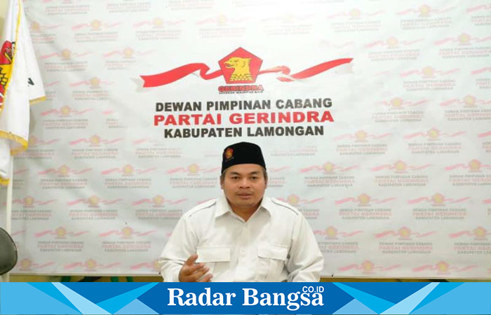 Wakil Ketua DPC Gerindra Lamongan Gus Anshori (Dok foto Pribadi)